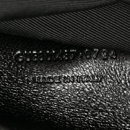 Saint Laurent Lambskin Chevron Quilted Small Loulou Black 8 of 13
