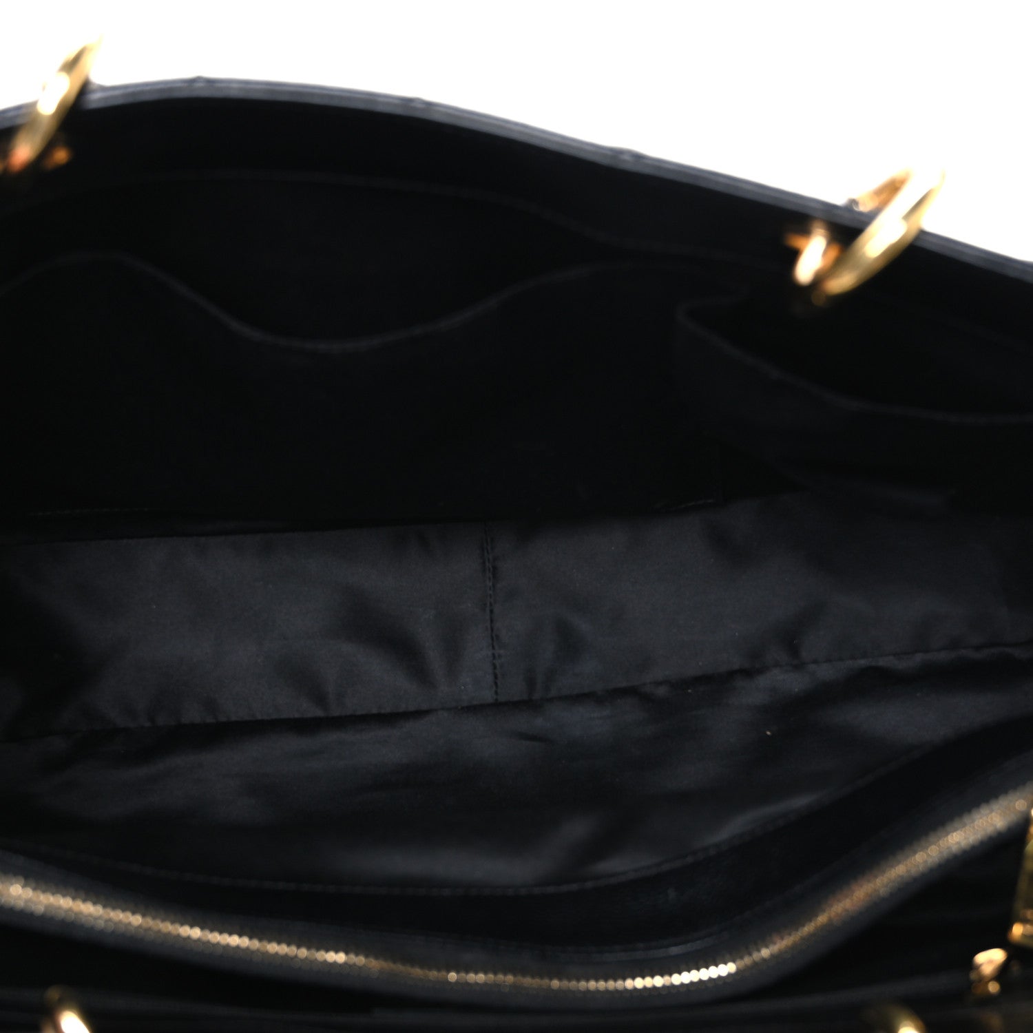 Chanel Caviar Quilted XL Grand Shopping Tote GST Black 5 of 10