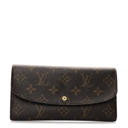 Louis Vuitton Monogram Emilie Wallet Poppy 1 of 10