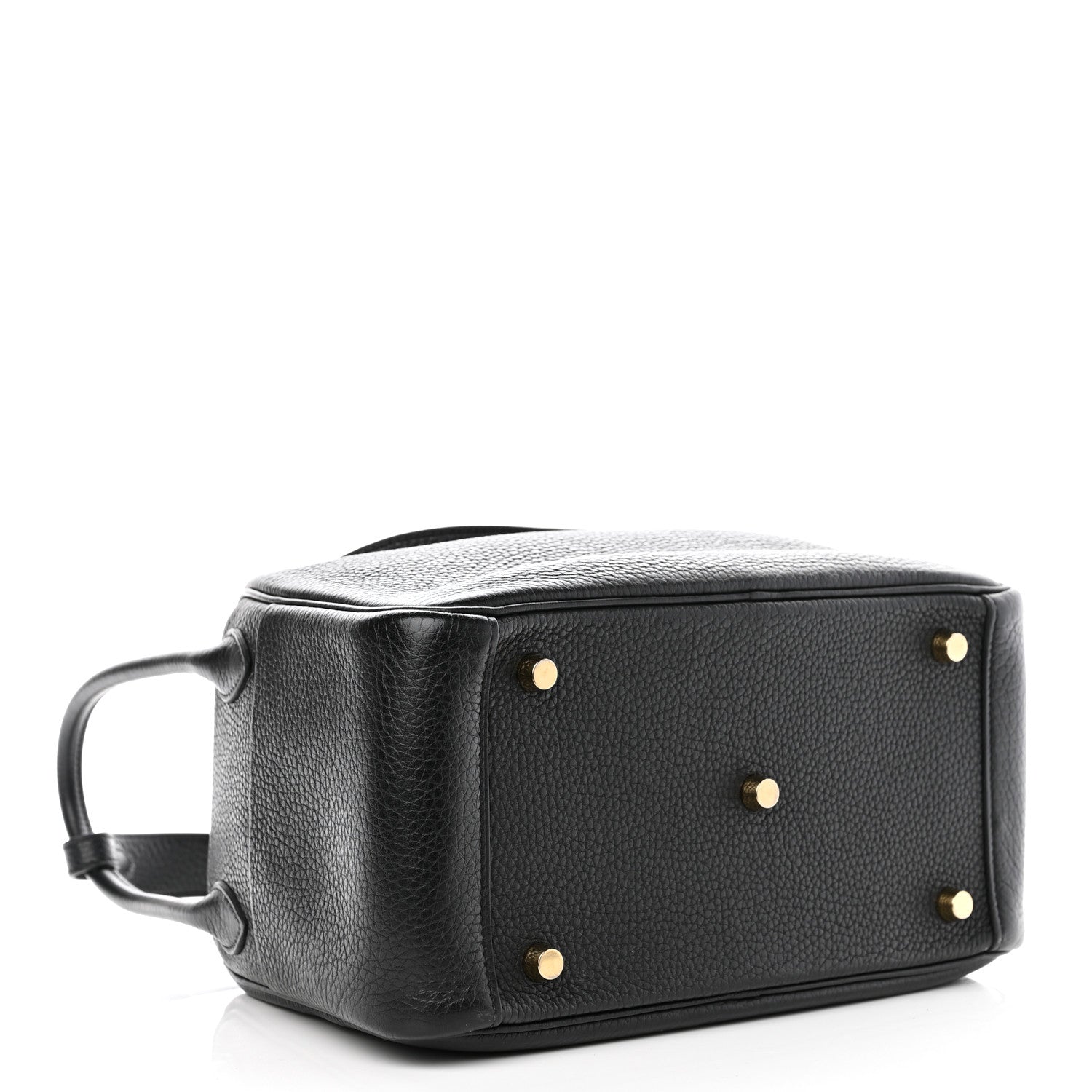 Hermes Taurillon Clemence Lindy 26 Black 4 of 8