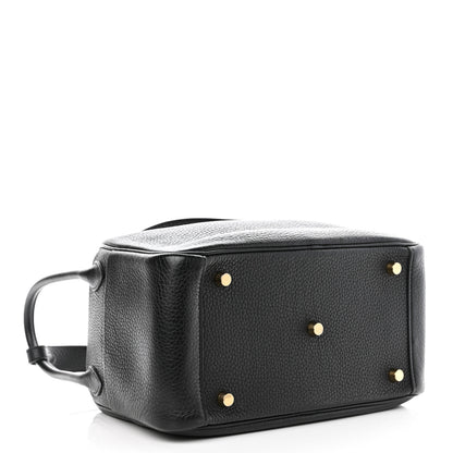 Hermes Taurillon Clemence Lindy 26 Black 4 of 8