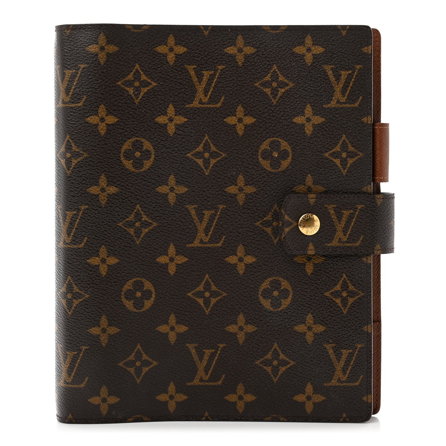 Monogram Large Ring Agenda Cover