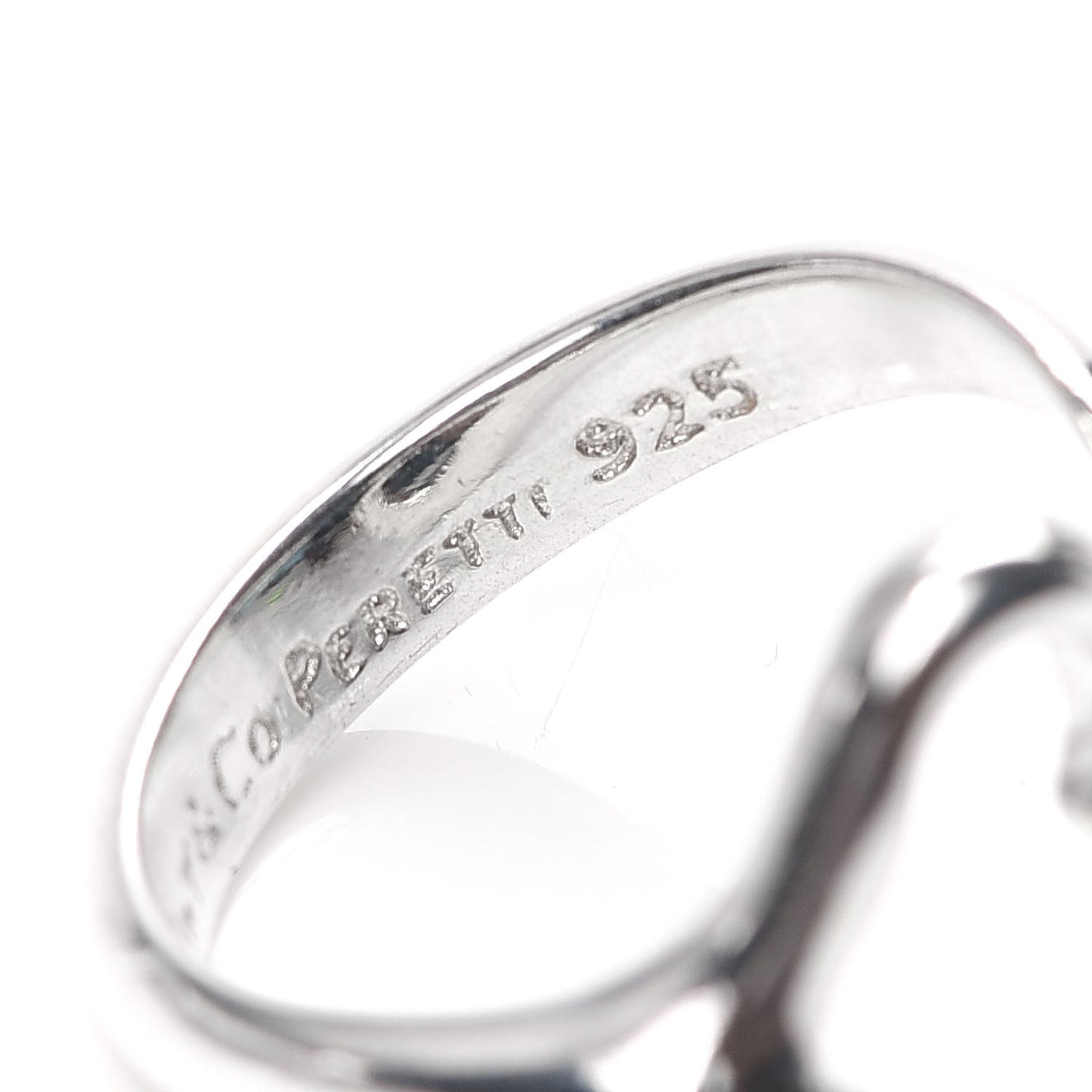 Elsa Peretti Sterling Silver Open Heart Ring 51 5.75