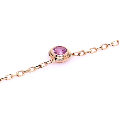 Cartier 18K Pink Gold Pink Sapphire D'Amour Pendant Necklace 4 of 4