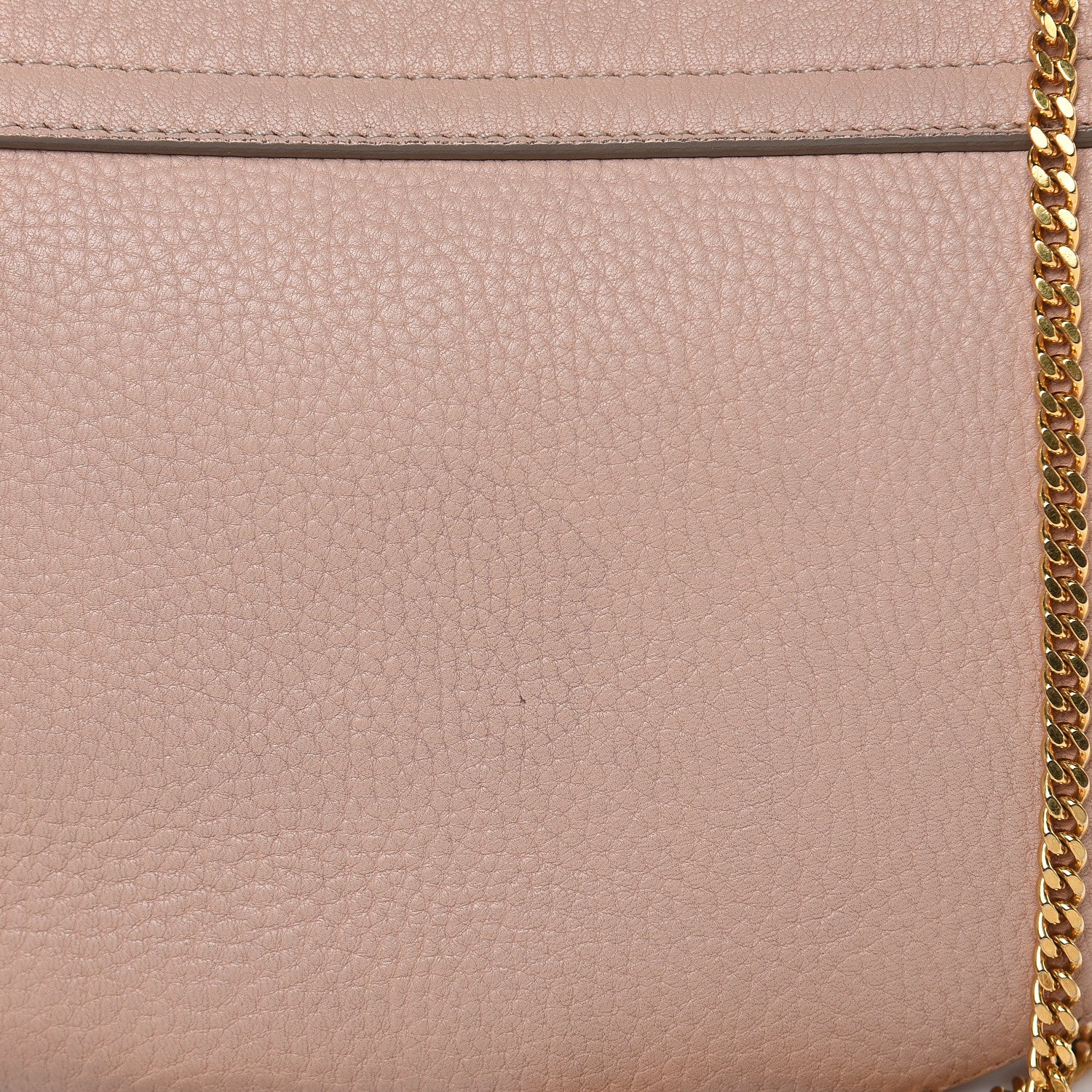 Chloe Grained Lambskin Drew Shoulder Bag Cement Pink 14 of 18