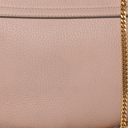 Chloe Grained Lambskin Drew Shoulder Bag Cement Pink 14 of 18