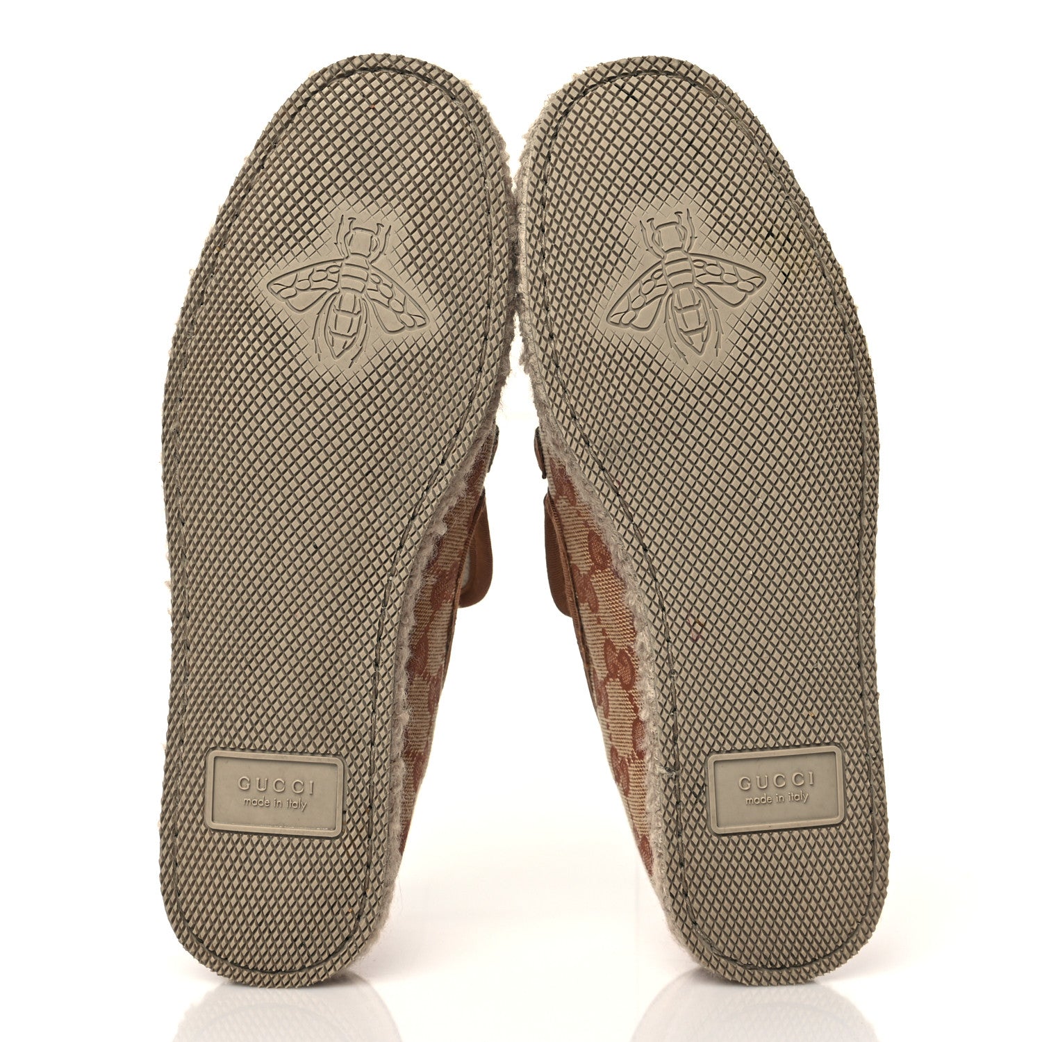 Gucci GG Monogram Womens Fria Horsebit Loafers 36.5 Beige Ruggine 5 of 9