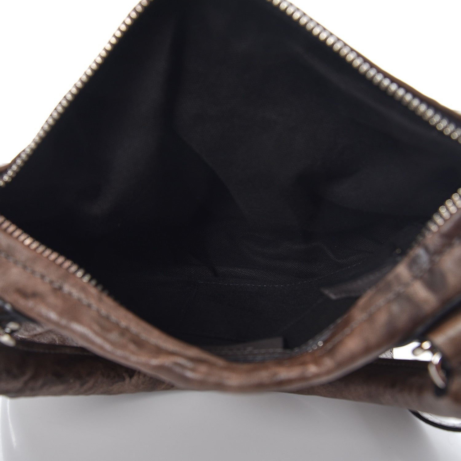 Givenchy Tumbled Sheepskin Small Pandora Charcoal 5 of 8