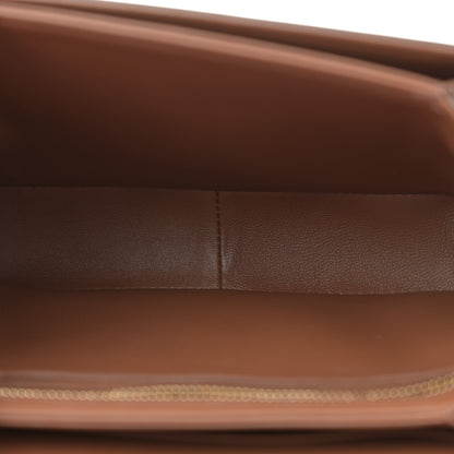 Celine Calfskin Triomphe Canvas Teen Triomphe Bag White 5 of 10