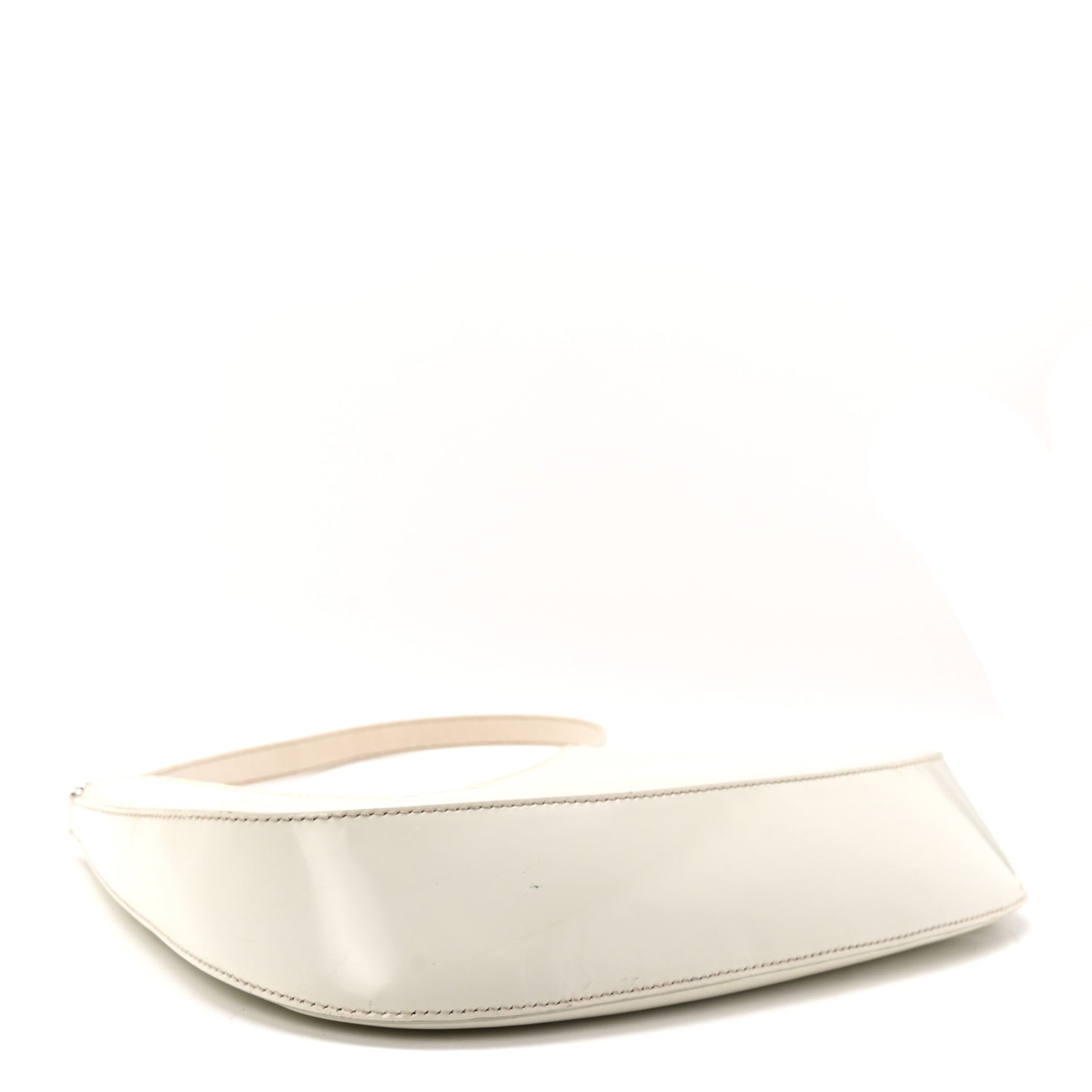 Spazzolato Cleo Shoulder Bag White