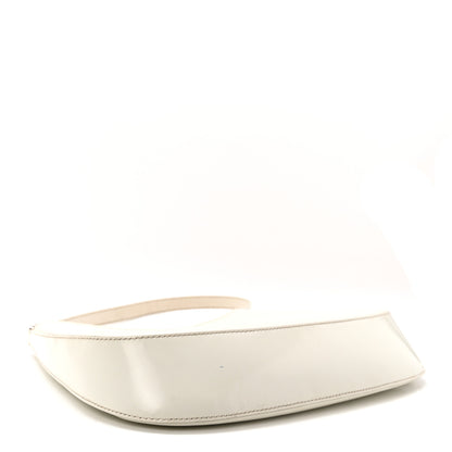 Prada Spazzolato Cleo Shoulder Bag White 4 of 10