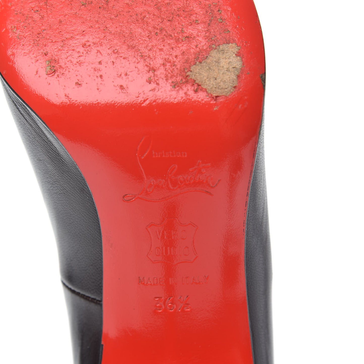 Shiny Nappa Simple 85 Pumps 36.5 Brown