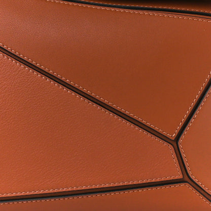 Loewe Calfskin Medium Puzzle Bag Tan 8 of 10