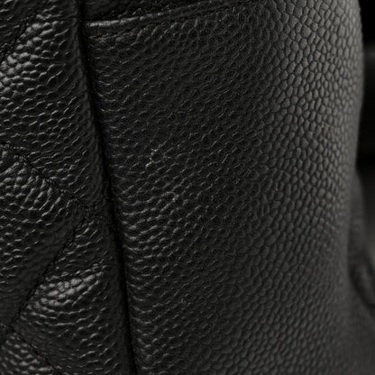 Chanel Caviar Quilted Jumbo Easy Flap Black 13 of 13