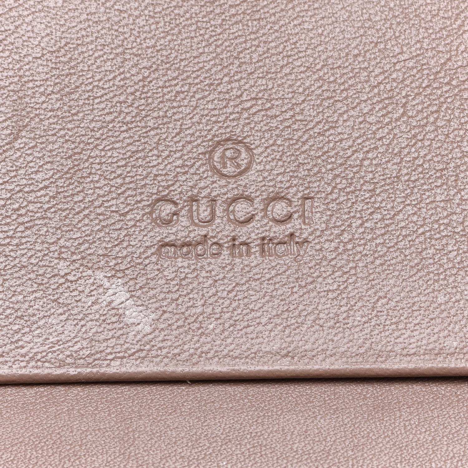 Gucci Calfskin Matelasse GG Marmont Card Case Porcelain Rose 7 of 10