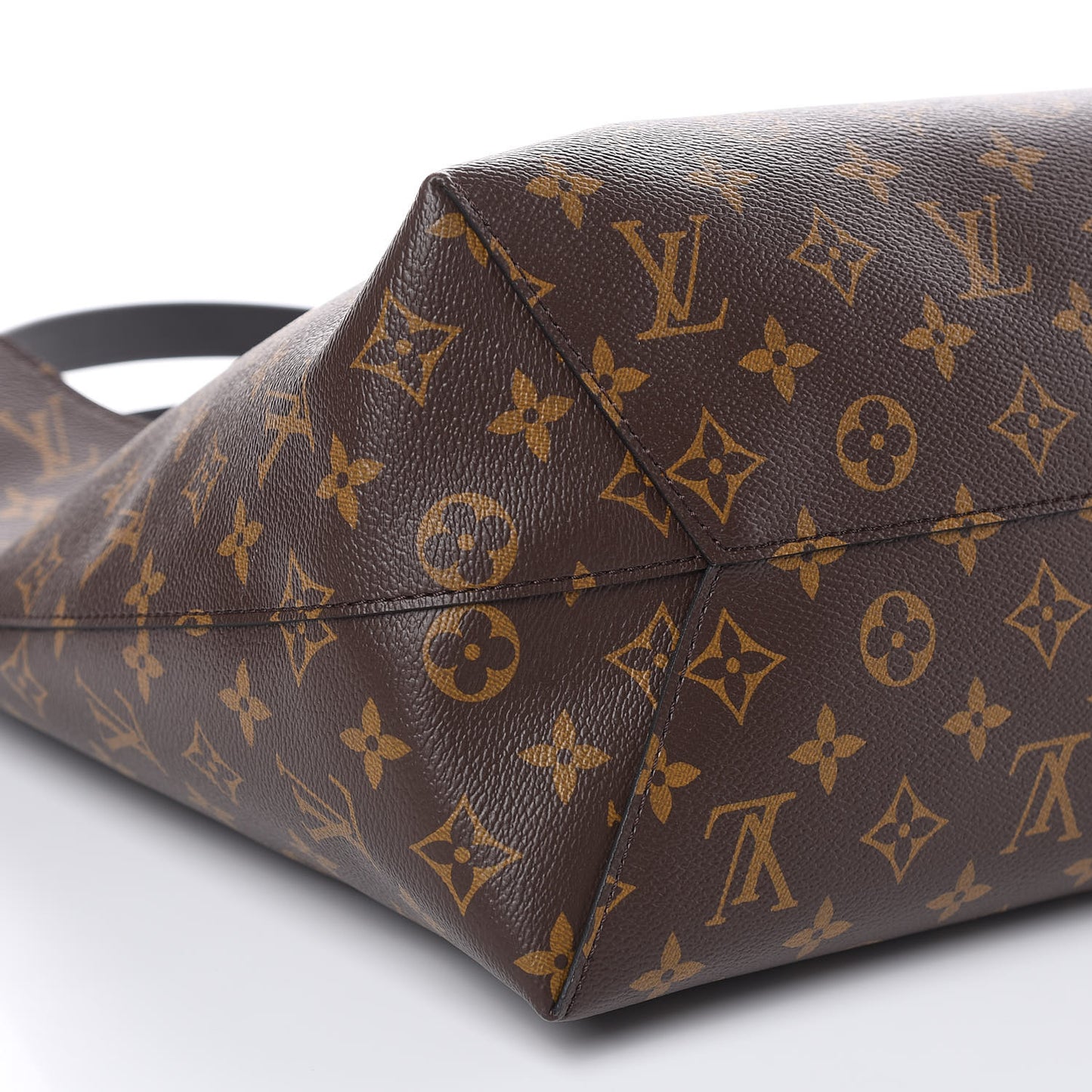 Monogram Flower Hobo Black
