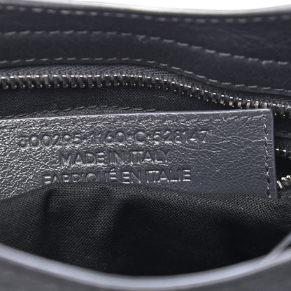 Balenciaga Agneau Classic Silver Hardware Mini City Gris Fossile 8 of 10