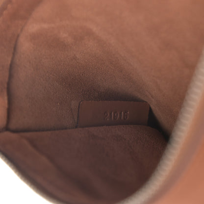 Lanvin Calfskin Asymmetric Bucket Bag Brown 8 of 12