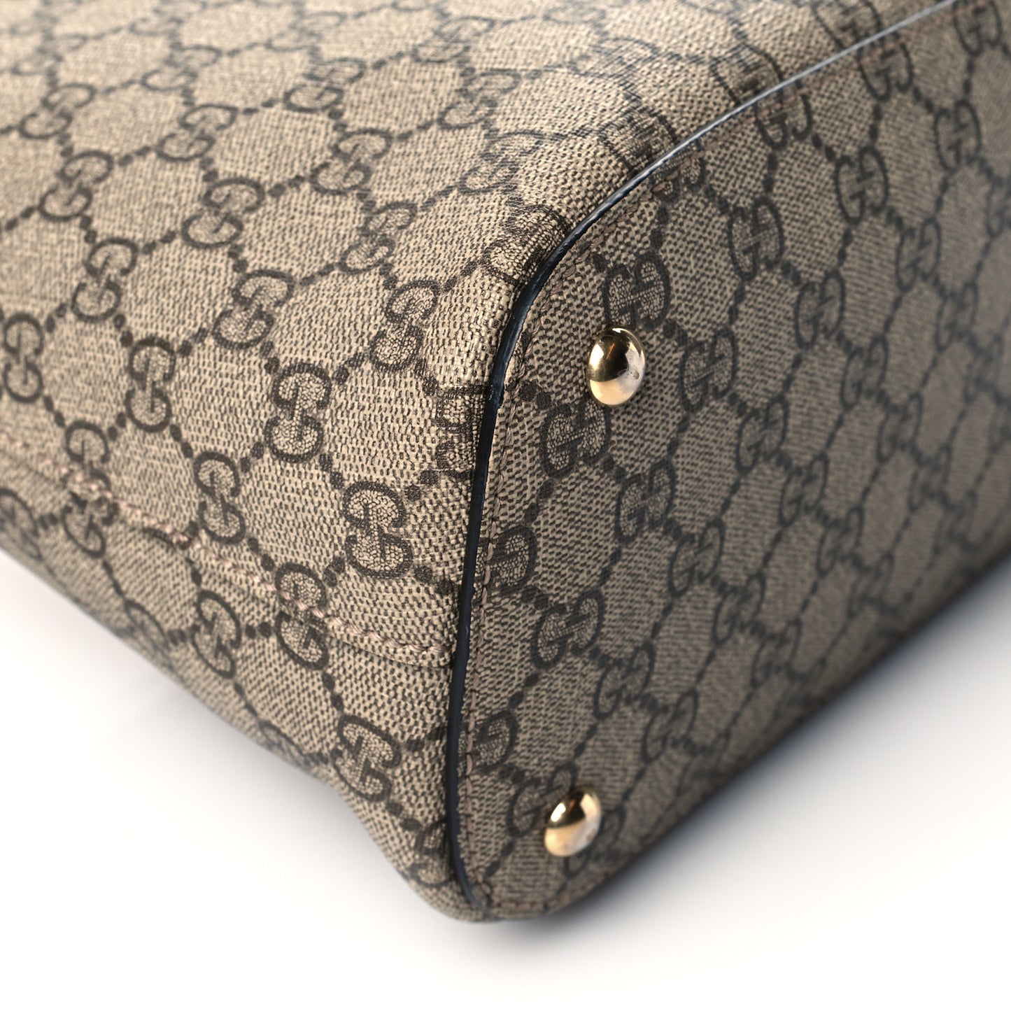 GG Supreme Monogram Linea A Hobo Brown