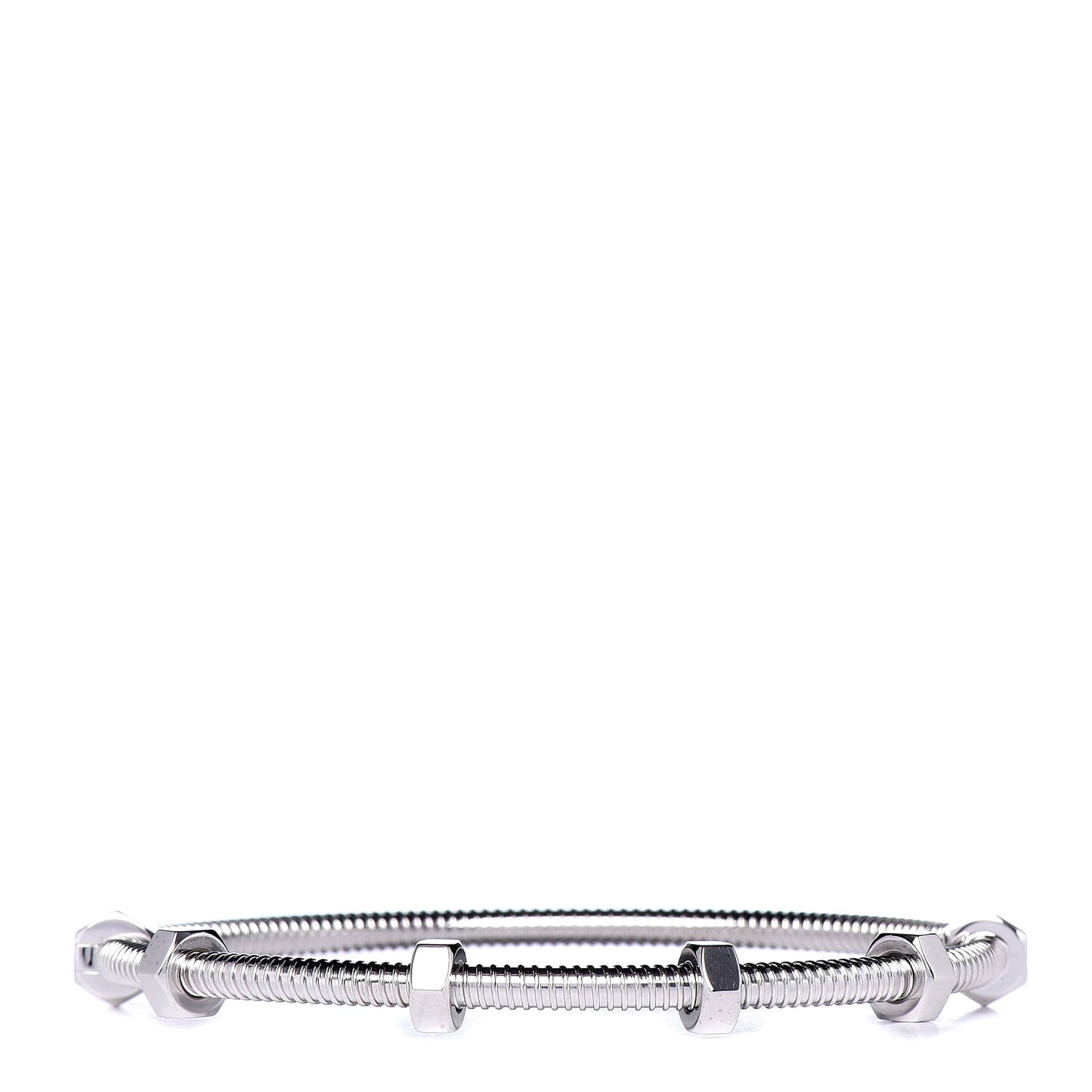 18K White Gold Ecrou de Bracelet 18