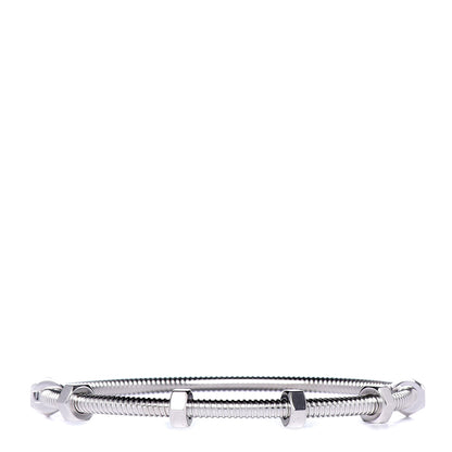 Cartier 18K White Gold Ecrou de Bracelet 18 1 of 8