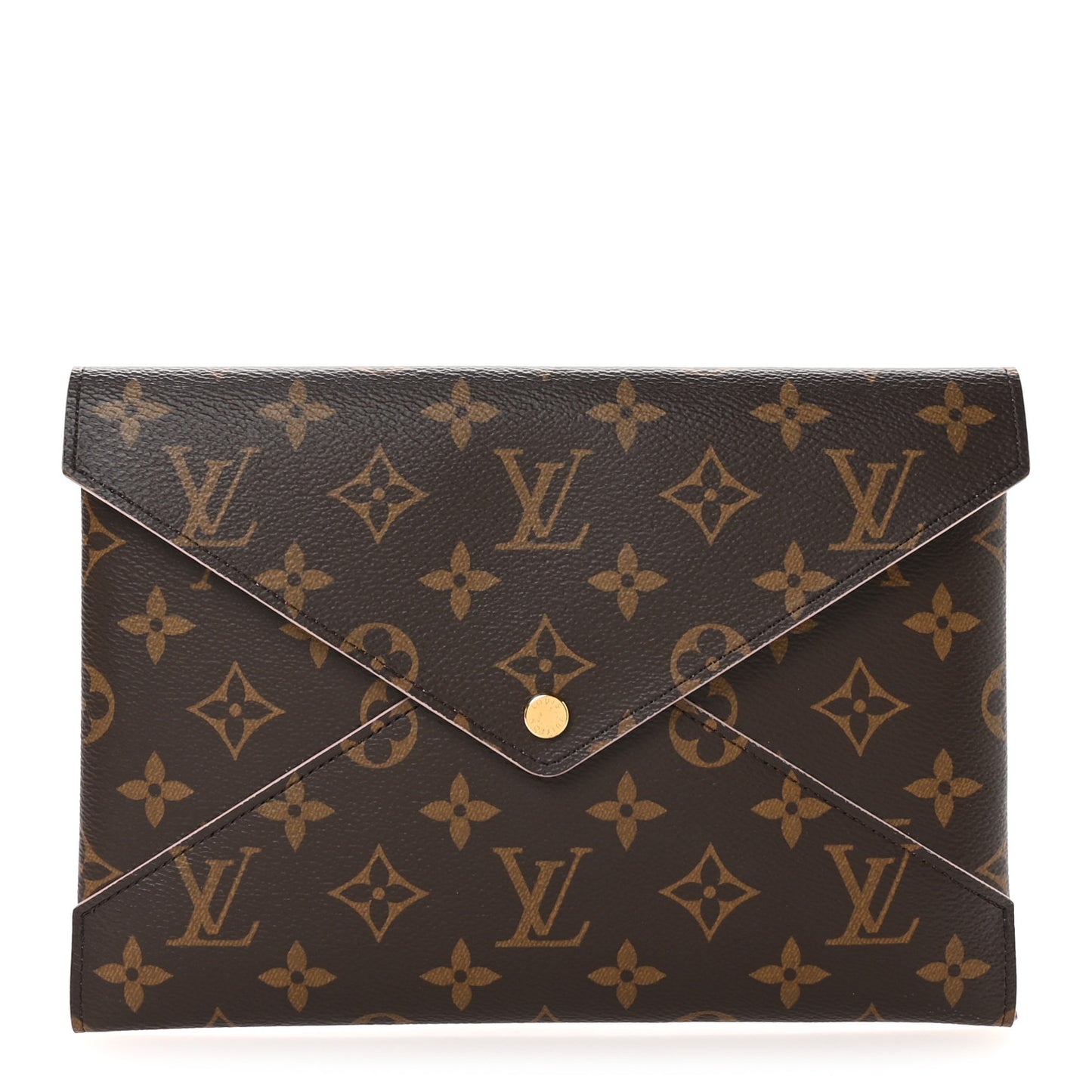 Monogram Large Kirigami Pochette Insert Rose Ballerine