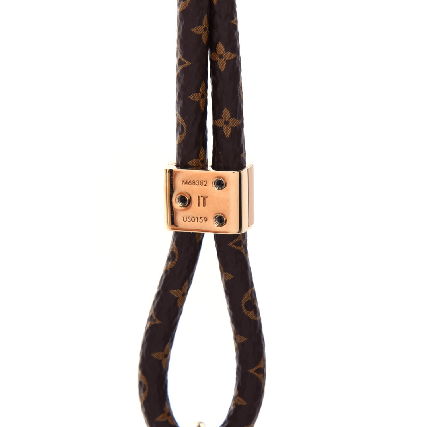 Louis Vuitton Monogram Silicone Louise Phone Holder Black 3 of 5