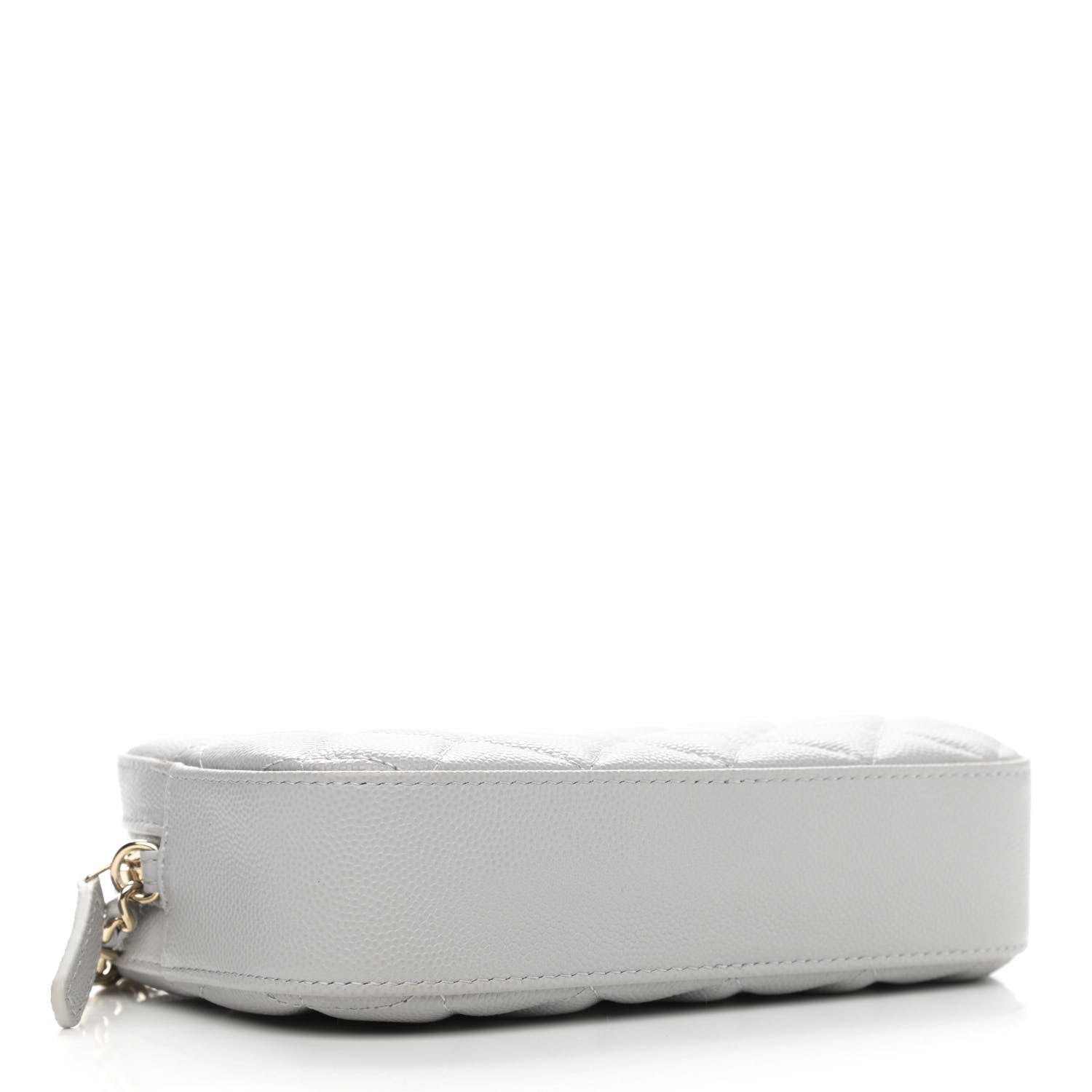 Chanel Caviar Quilted Camera Case Grey 4 of 11