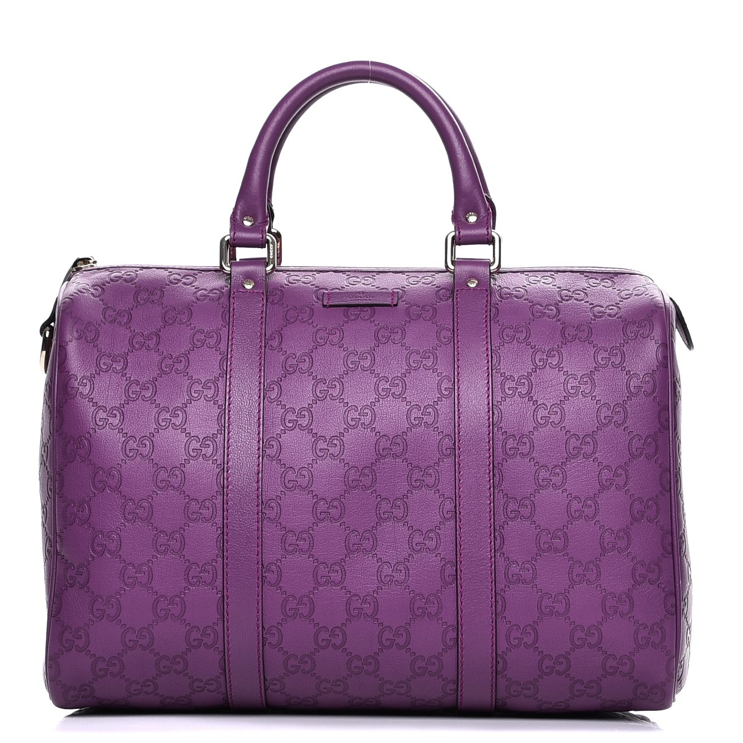 Gucci Guccissima Medium Joy Boston Purple 1 of 7
