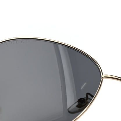 Gucci Aviator GG Sunglasses Gold 8 of 8
