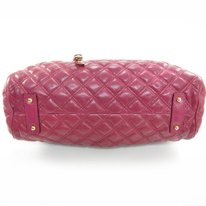 Marc Jacobs Quilted Leather Stam Fuchsia 4 of 9