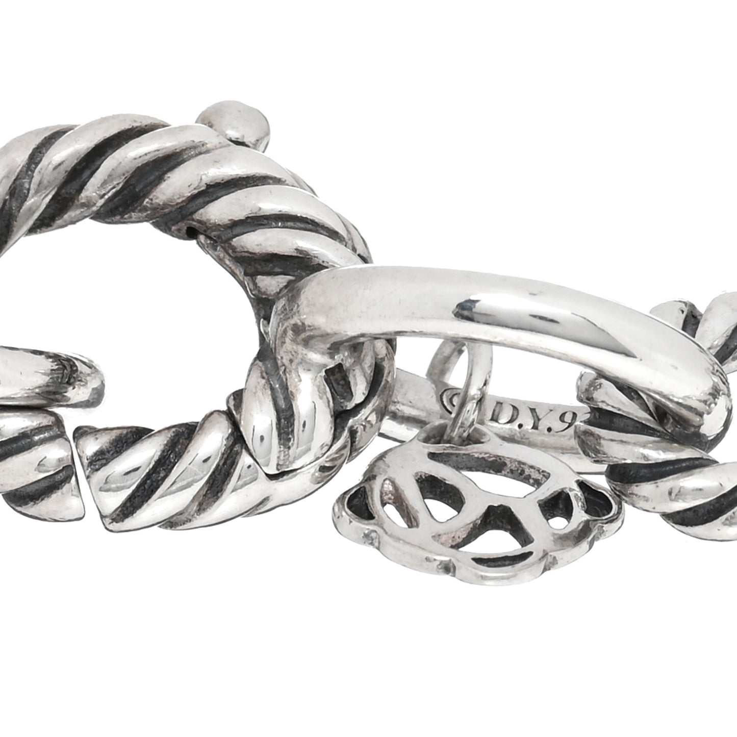 Sterling Silver 10mm Medium Oval Link Bracelet