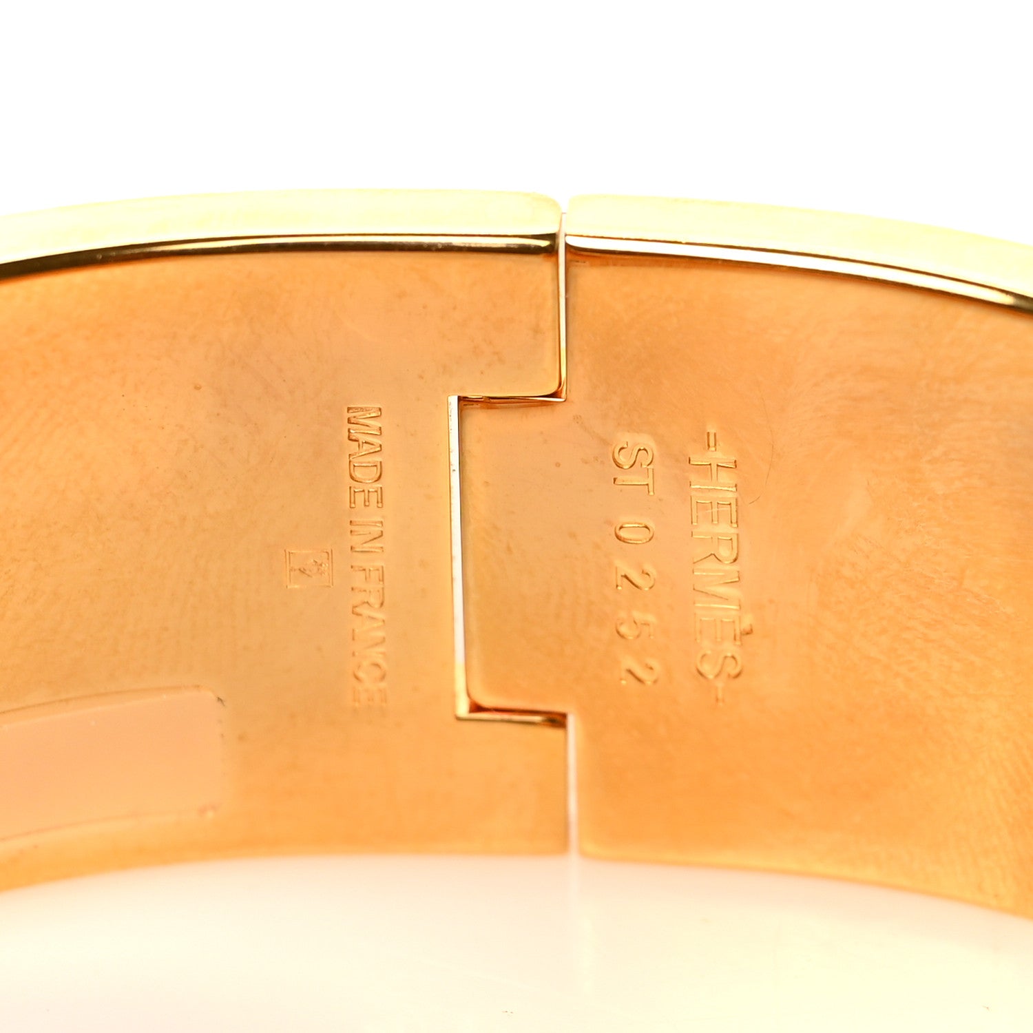 Hermes Enamel Wide Clic Clac H Bracelet PM Black 4 of 4