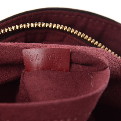 Louis Vuitton Monogram Flower Zipped Tote MM Bordeaux 9 of 16