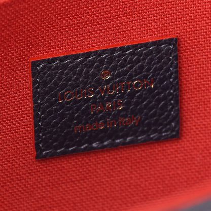 Louis Vuitton Empreinte Pochette Felicie Chain Wallet Marine Rouge 7 of 10