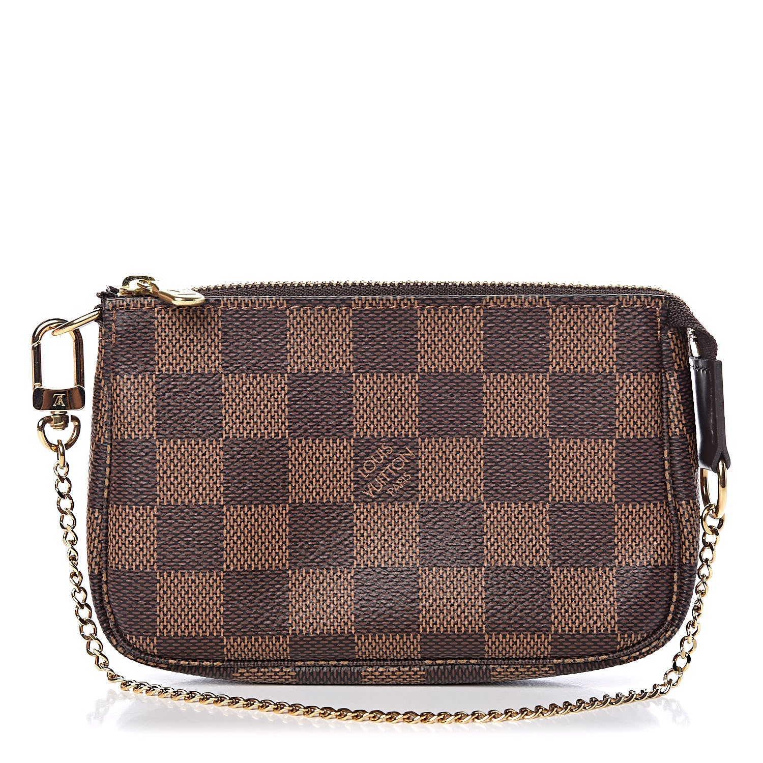 Louis Vuitton Damier Ebene Mini Pochette Accessories 1 of 9