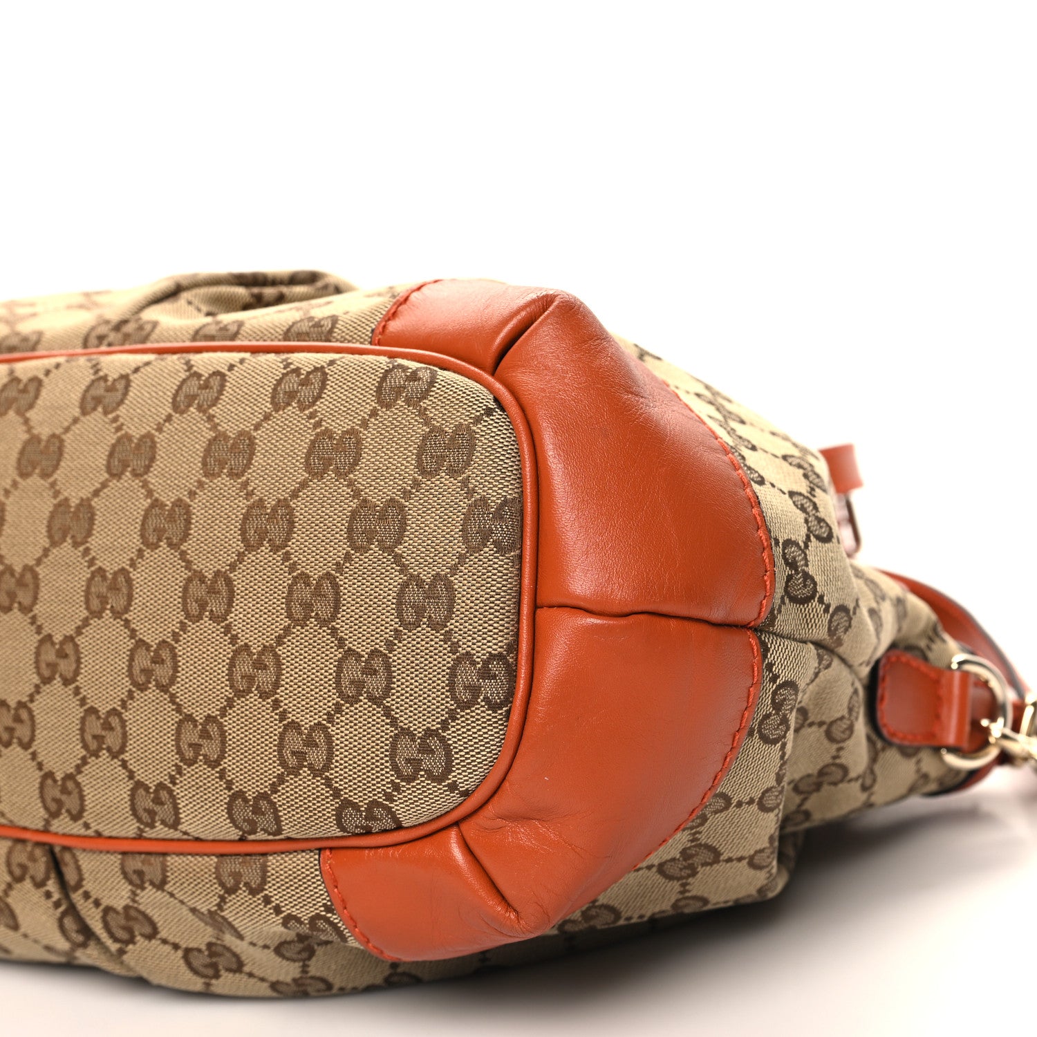 Gucci Monogram Medium Sukey Top Handle Orange 10 of 10