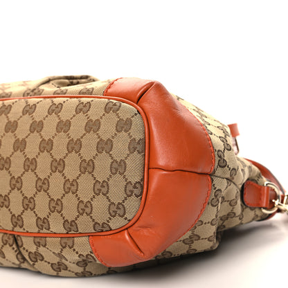 Gucci Monogram Medium Sukey Top Handle Orange 10 of 10