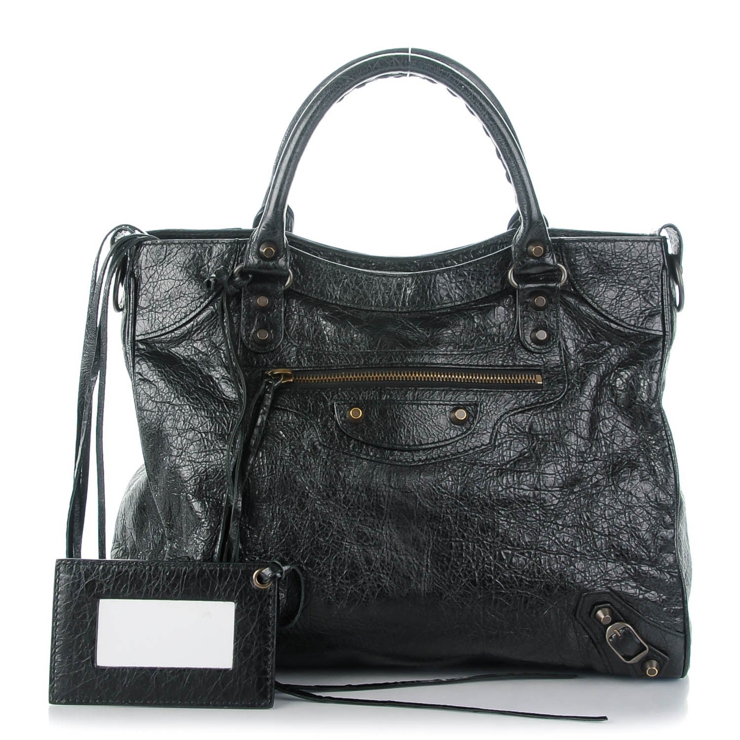 Balenciaga Agneau Classic Hardware Velo Black 1 of 7