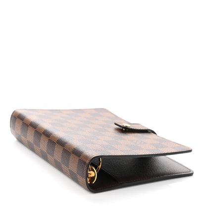 Louis Vuitton Damier Ebene Medium Ring Agenda Cover 4 of 6