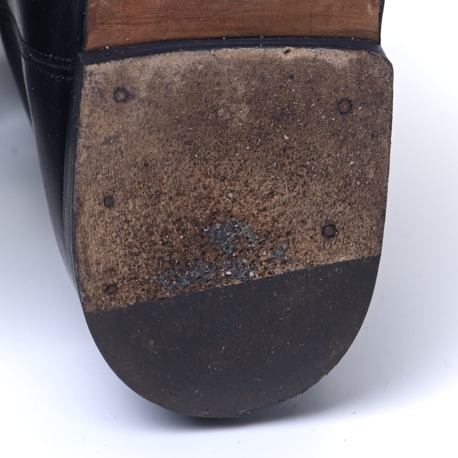 Hermes Box Kelly Jumping Boots 35 Black 9 of 9