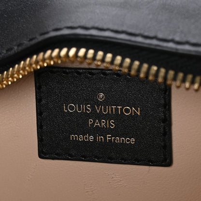 Louis Vuitton Lambskin Malletage Dora PM Black 6 of 8