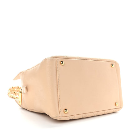 Chanel Caviar Quilted Petit Timeless Tote PTT Beige 3 of 9