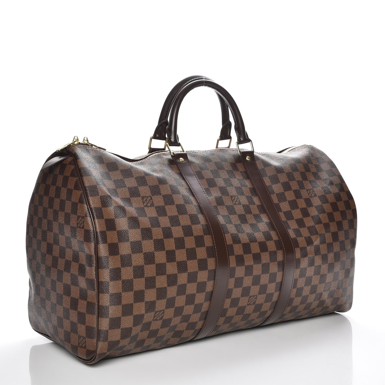 Louis Vuitton Damier Ebene Keepall 50 3 of 8