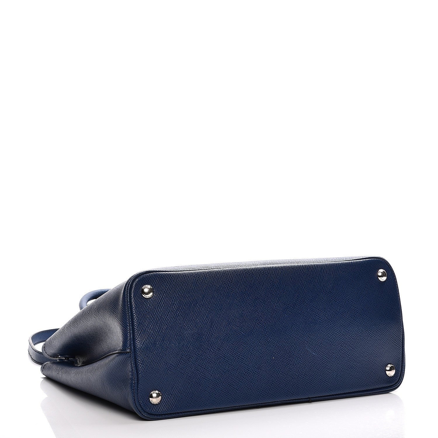 Prada Saffiano Cuir Medium Double Handle Tote Inchiostro 5 of 12