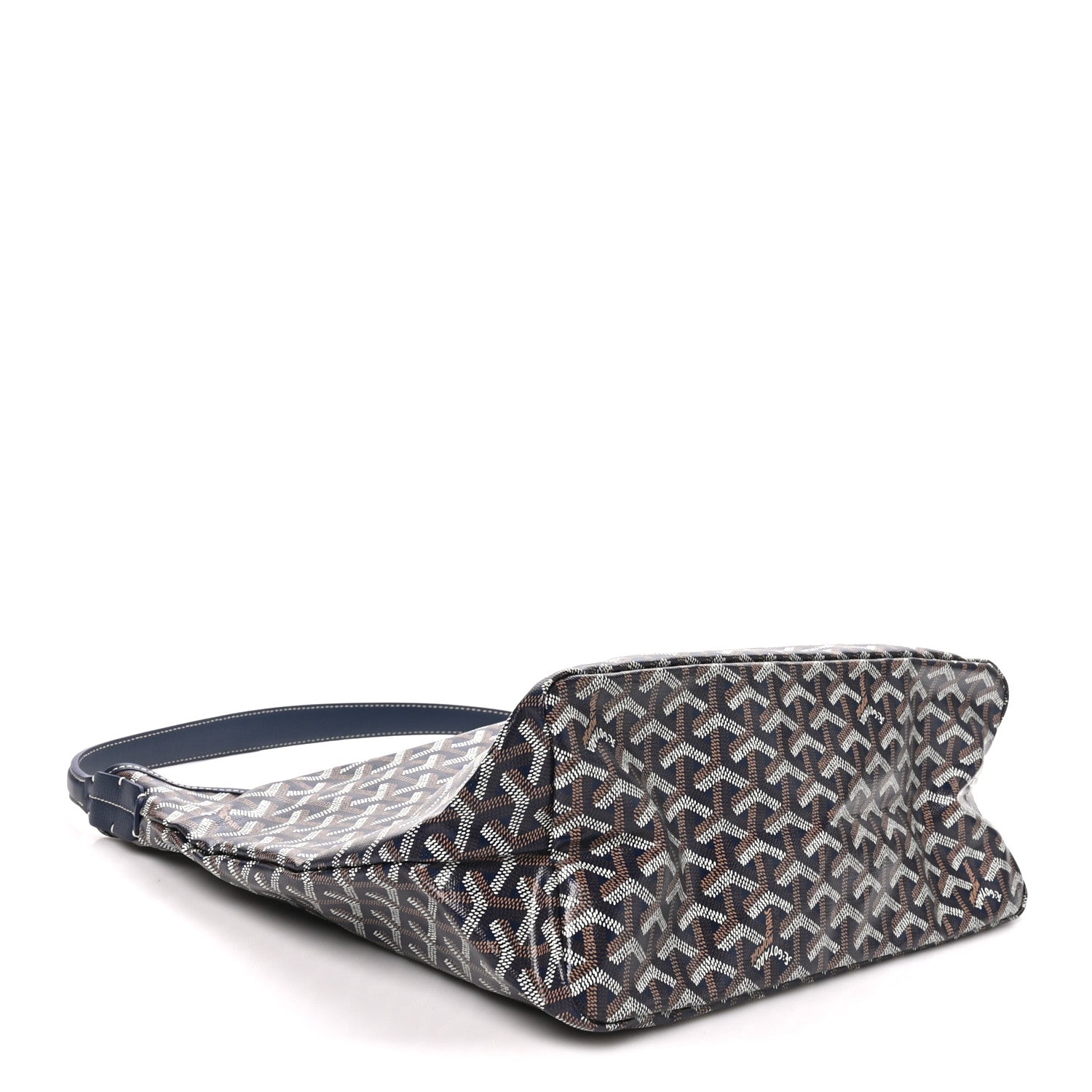 Goyard Goyardine Boheme Hobo Navy Blue 5 of 11