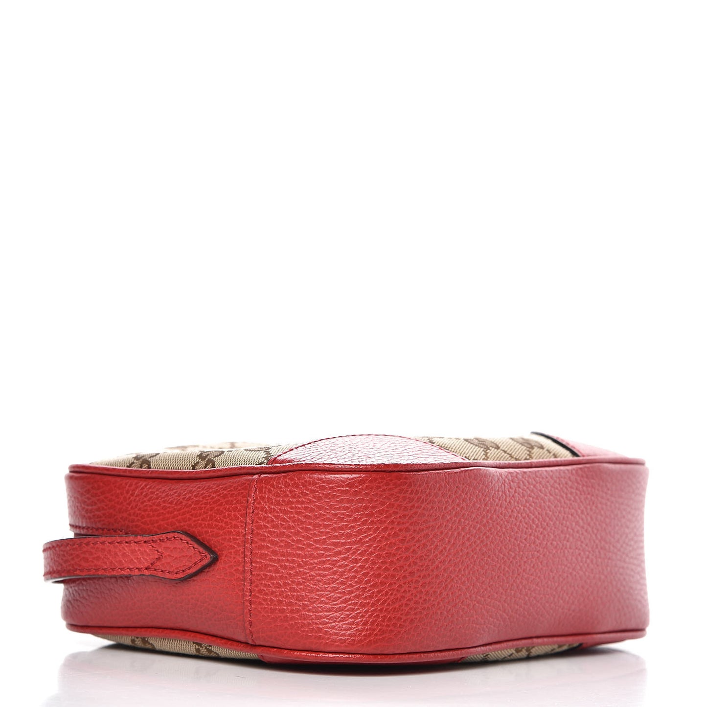 Monogram Mini Bree Messenger Bag Red