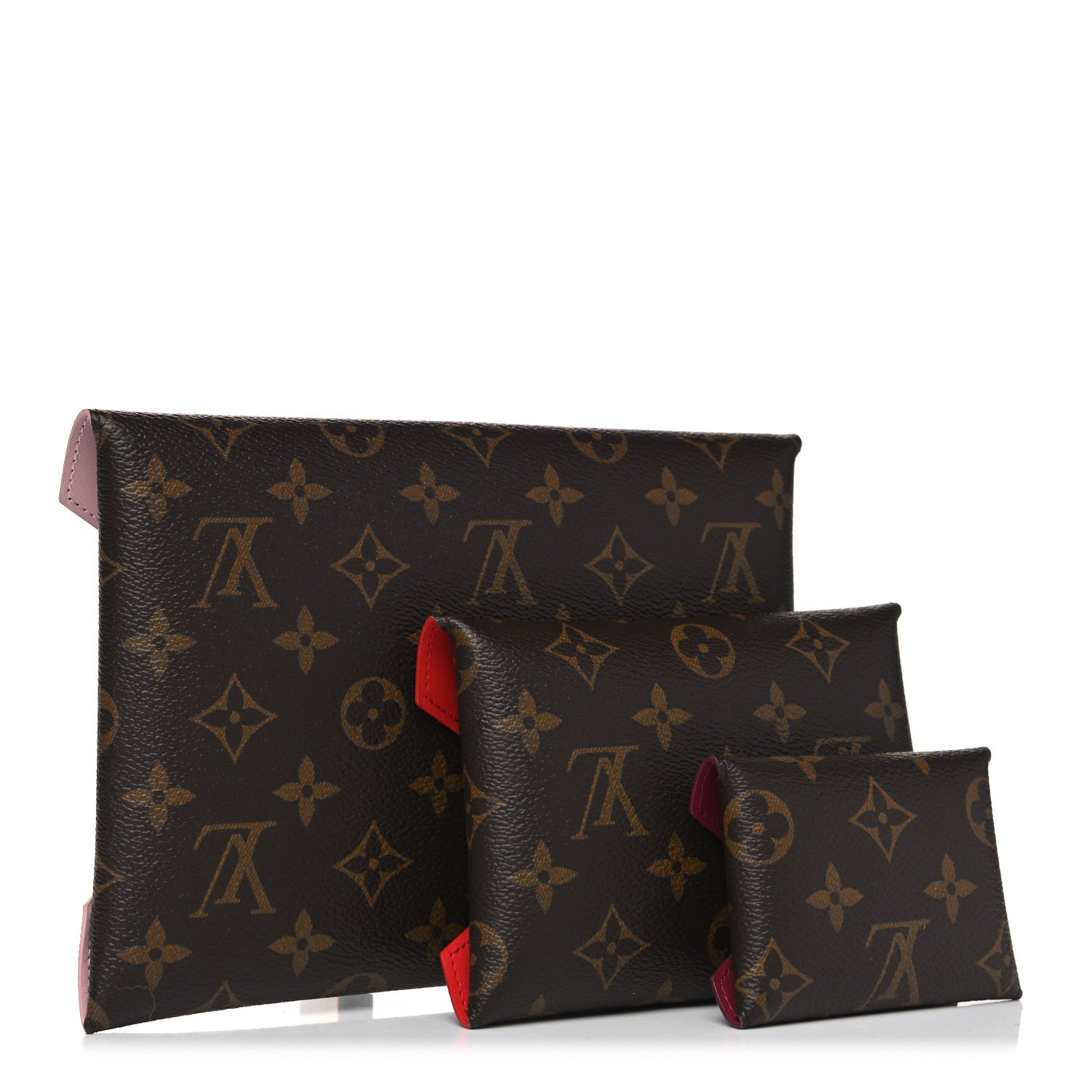 Louis Vuitton Monogram Kirigami Pochette Set 3 of 10