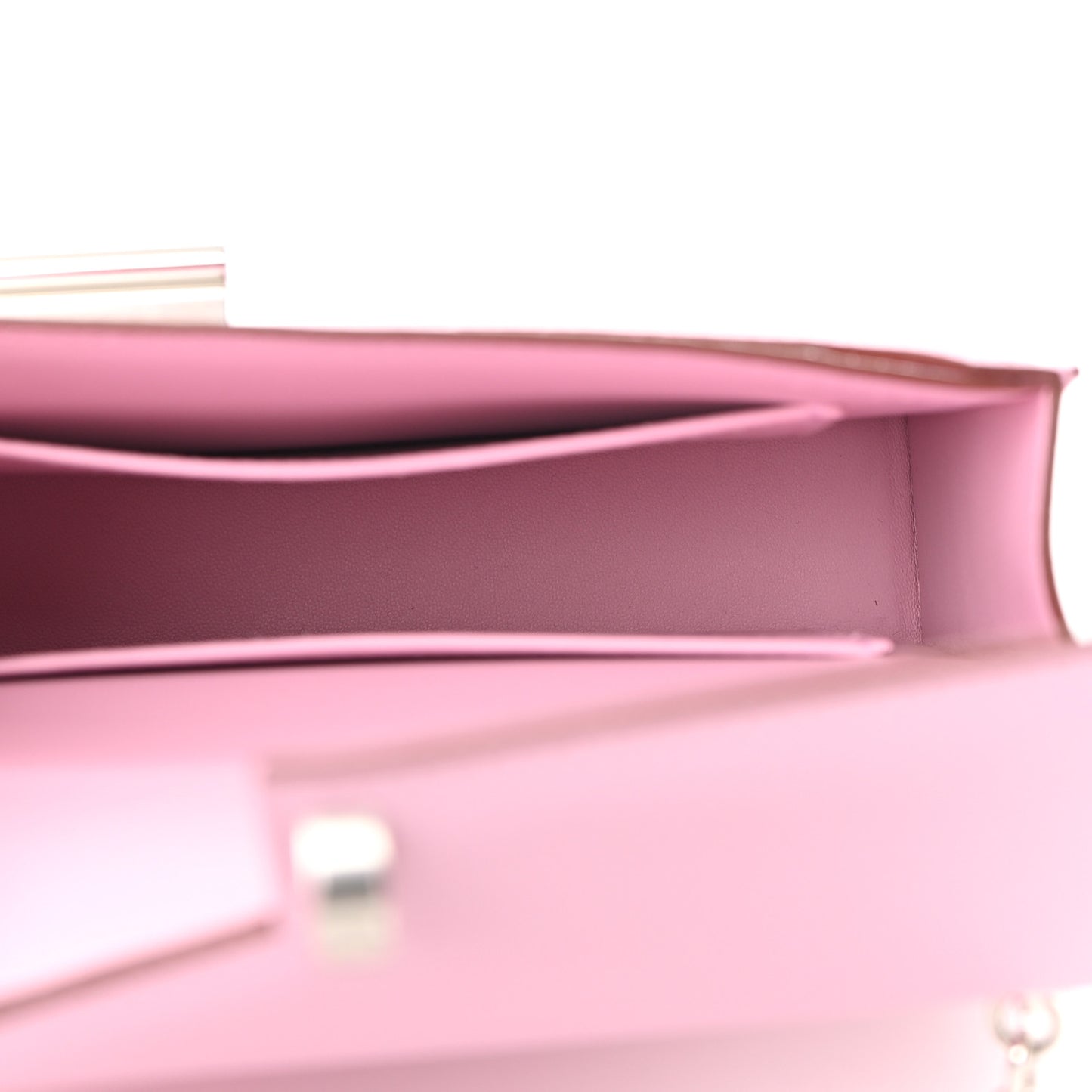 Chevre Chamkila Mini Verrou Chaine Bag Mauve Sylvestre