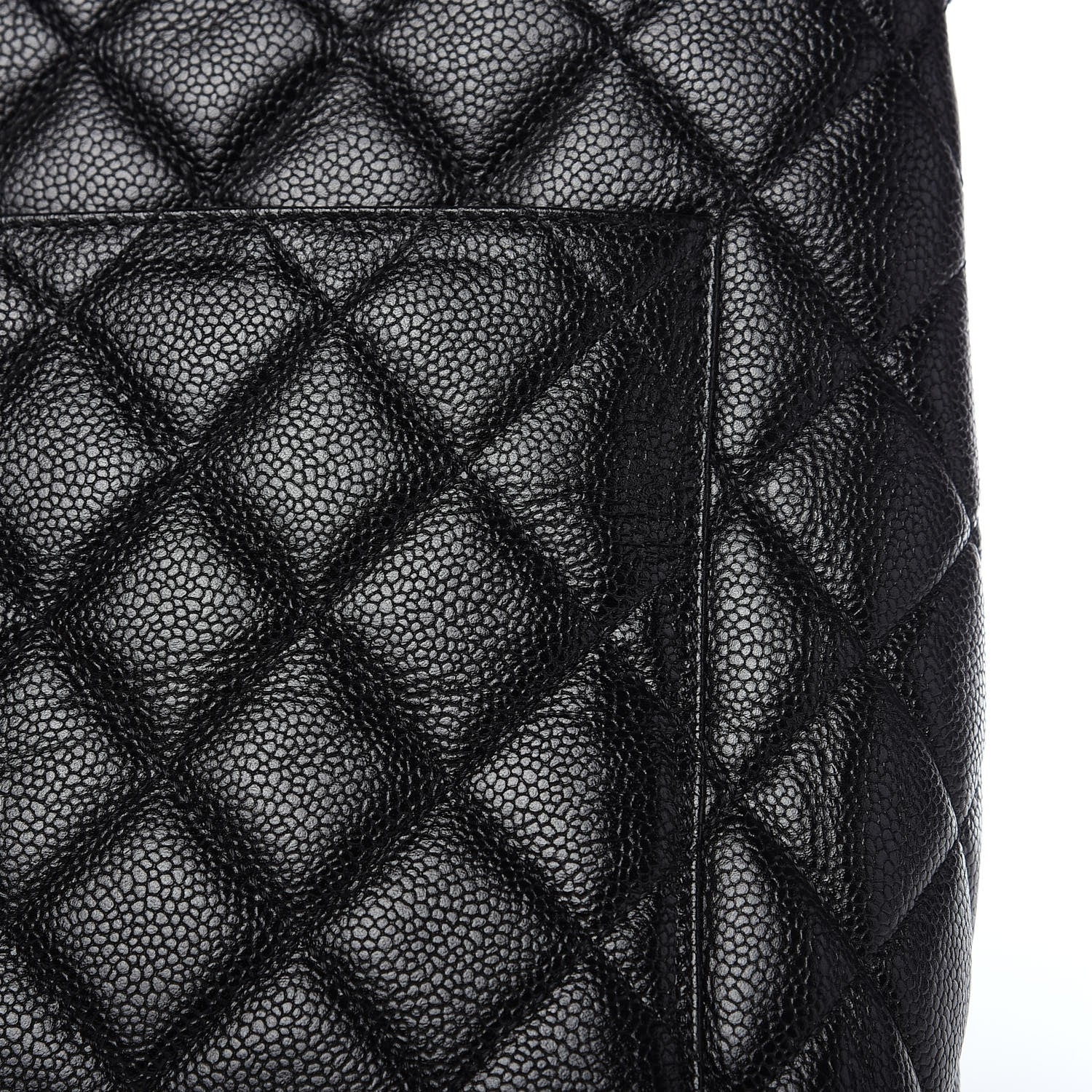 Chanel Caviar Quilted Medallion Tote Black 7 of 9